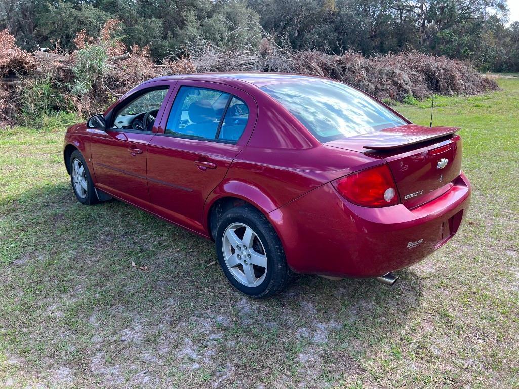 2007 Chevrolet Cobalt Passenger Car, VIN # 1G1AL55F777102959