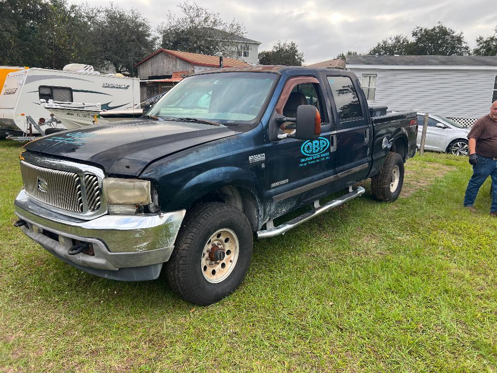 2003 Ford F-350 Pickup Truck, VIN # 1FTSW31F03EA58340