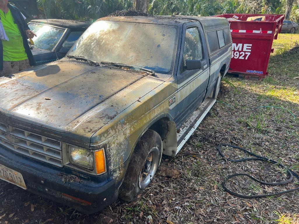 1987 Chevrolet S10 Pickup Truck, VIN # 1GCBS14E4H2208834