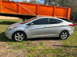 2013 Hyundai Elantra Passenger Car, VIN # 5NPDH4AE3DH418847