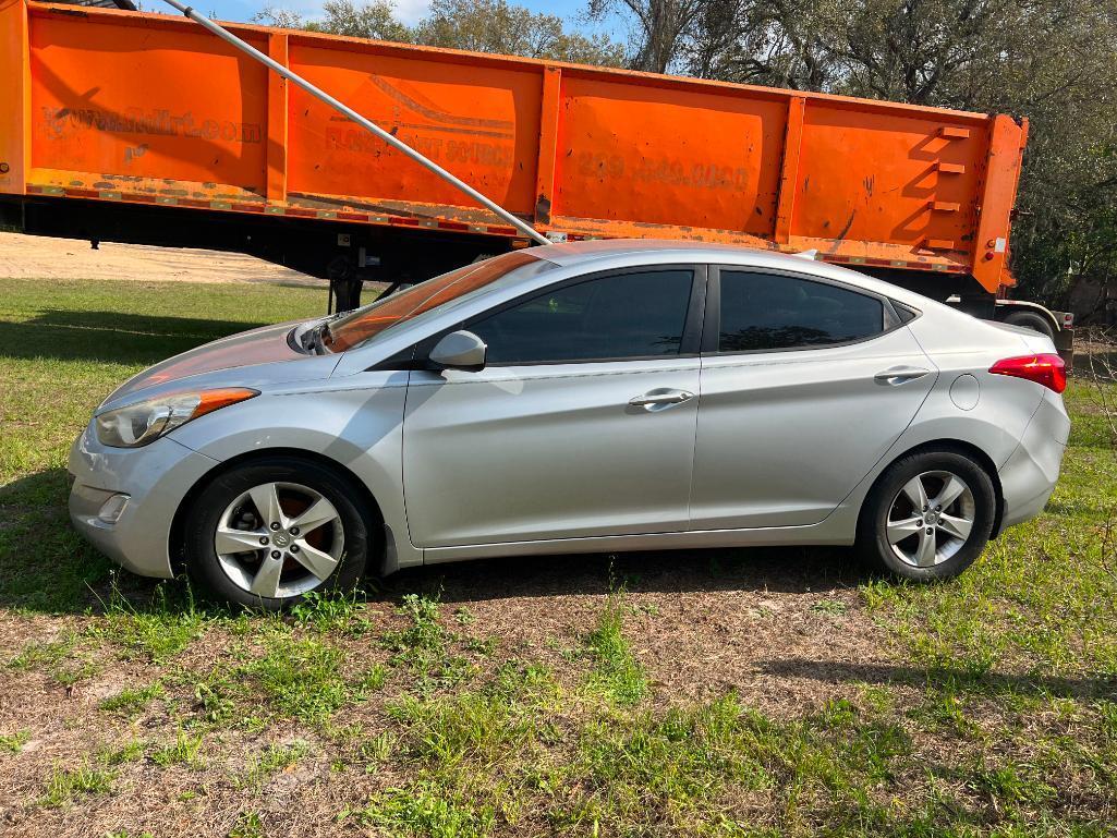 2013 Hyundai Elantra Passenger Car, VIN # 5NPDH4AE3DH418847