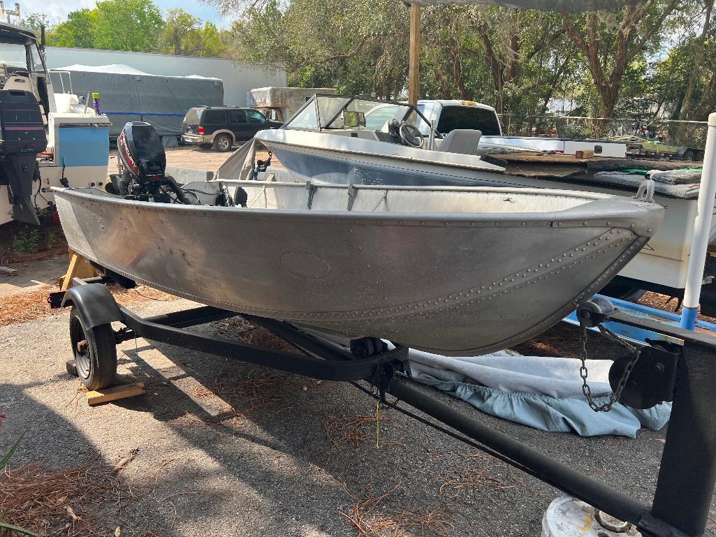 1960 Orlando Clipper Fishing Boat with Mercury Motor