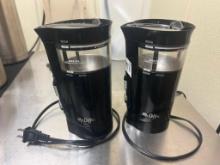 2 Mr. Coffee Bean Grinders