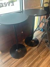 2 Round Bar Tops and Table