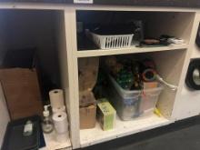 Contents of Cabinets