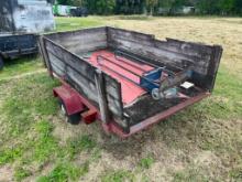 Single Axle Homemade Trailer 4' x 6'