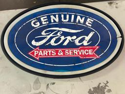 Ford Parts and Service Sign