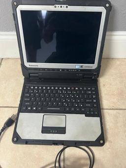 Panasonic Toughbook Laptop and Power Source