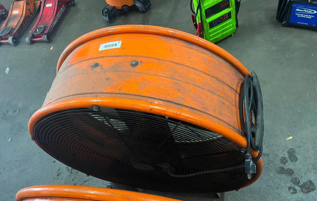 Commercial Electric Barrel Fan