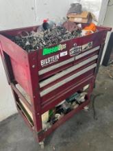 Rolling Tool Cart with Contents