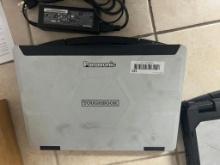 Panasonic Toughbook Laptop and Power Source