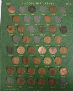 Partial Sets of Lincoln Cents