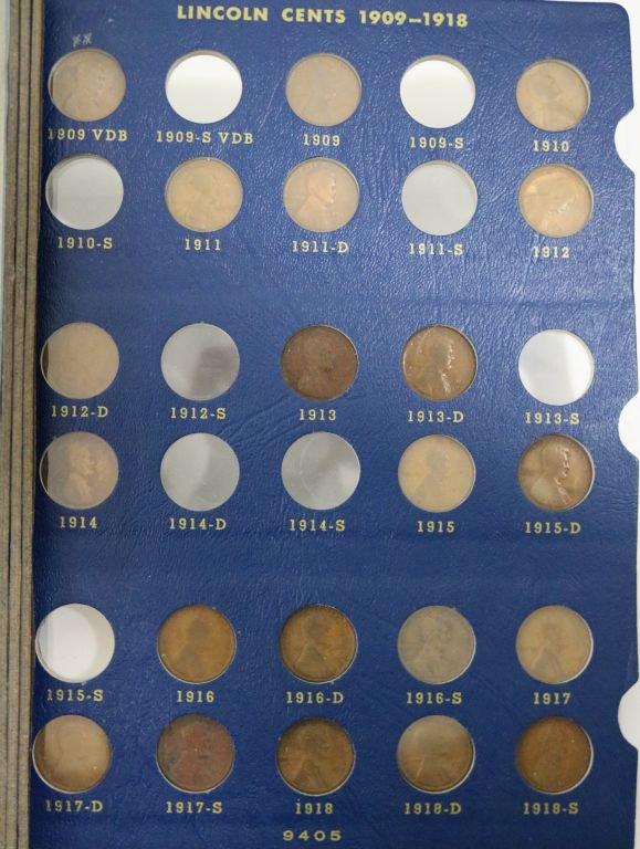 Partial Sets of Lincoln Cents