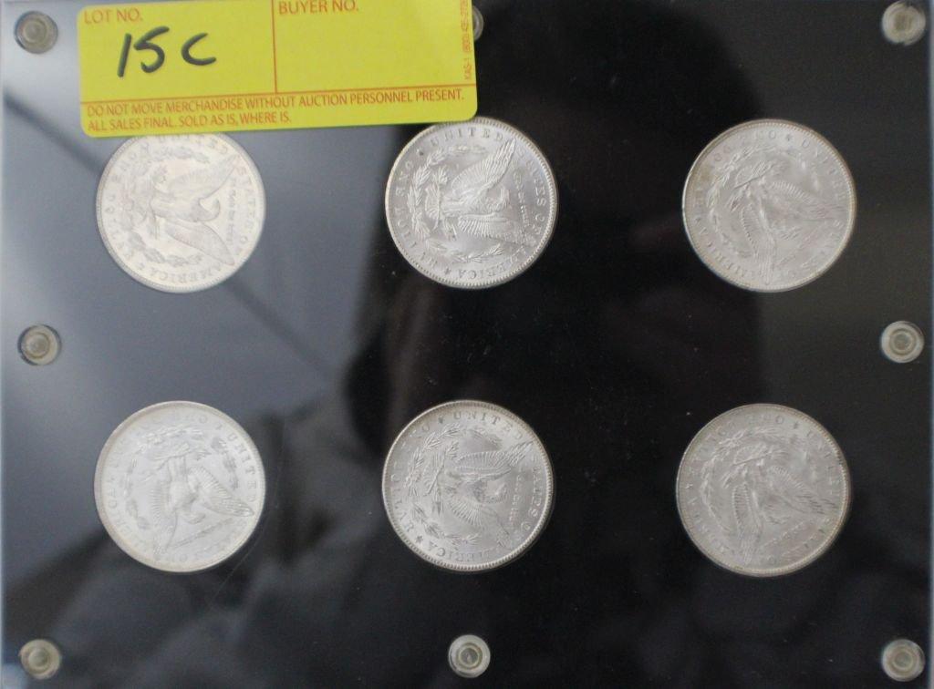 Set of Morgan Silver Dollars
