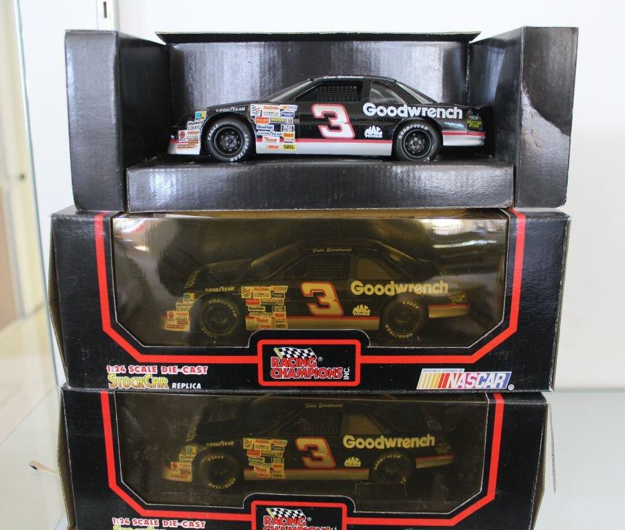 Three Boxed- #3 Dale Earnhardt Die Cast Car