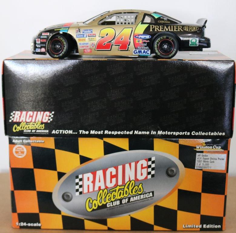 Two Racing Collectables Jeff Gordon