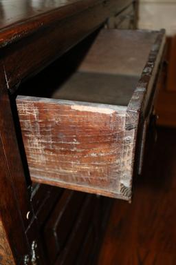 Very Early English Small Oak Buffet