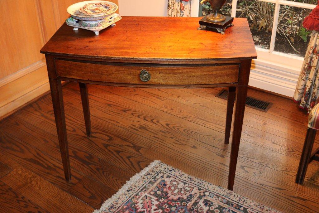 One Drawer Table w/Tapered Legs