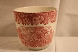 Wedgewood Enoch Porcelain Cache Pot & a Holland Porcelain Bowl