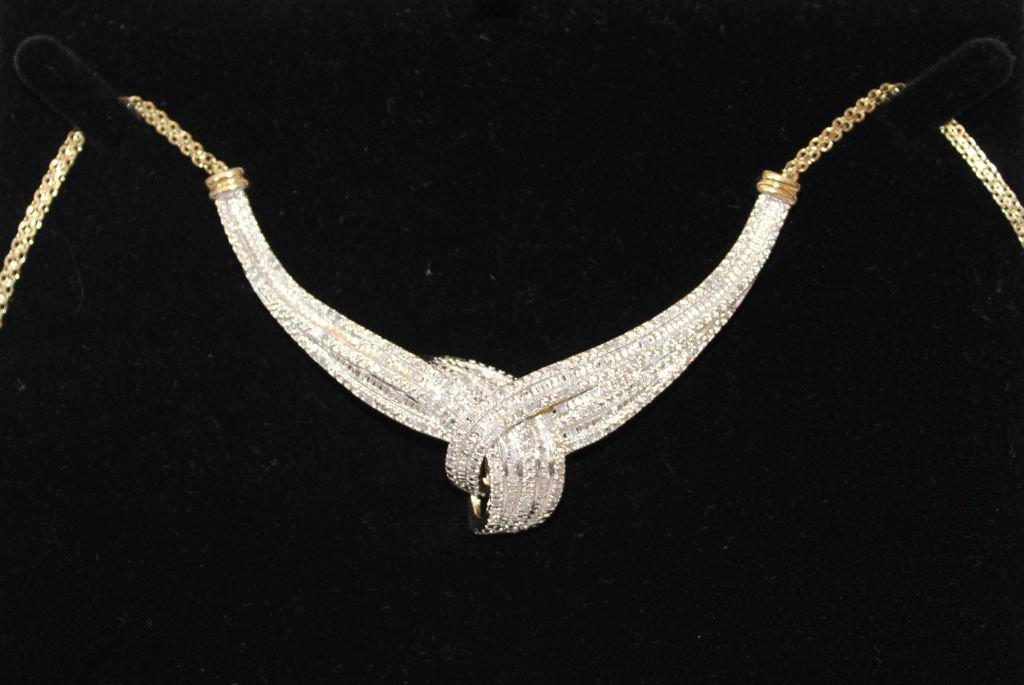 2 ct Diamond Estate Necklace