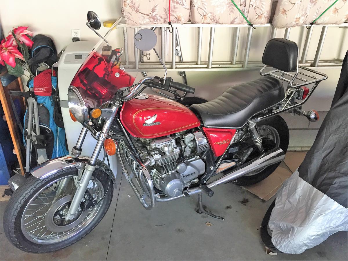 1980 Honda CB650 Standard Motorcycle