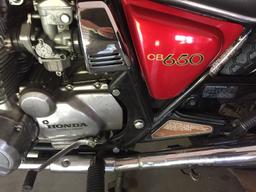 1980 Honda CB650 Standard Motorcycle