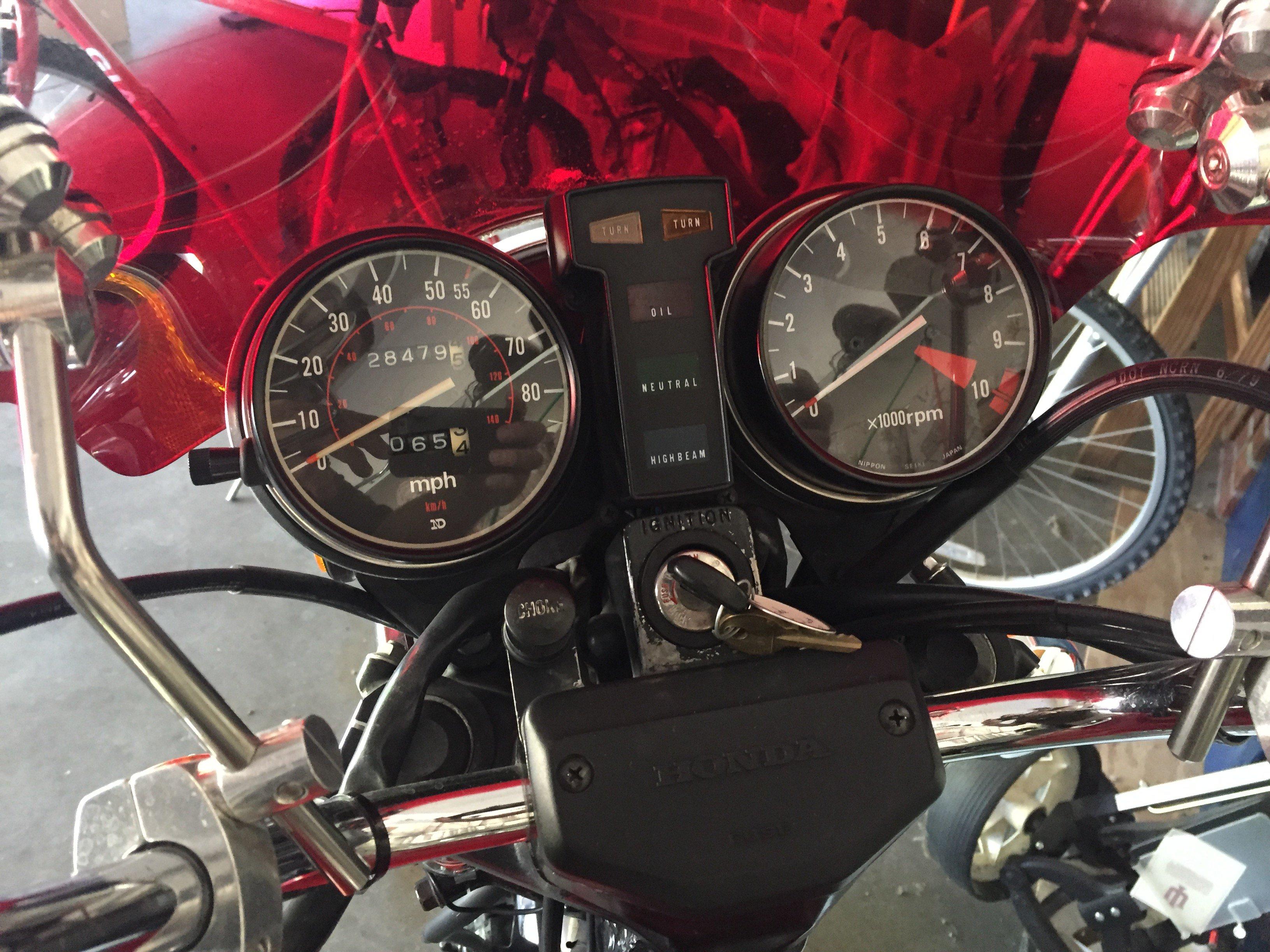 1980 Honda CB650 Standard Motorcycle