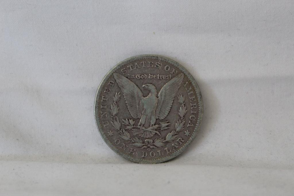 1901- O Morgan Silver Dollar VF