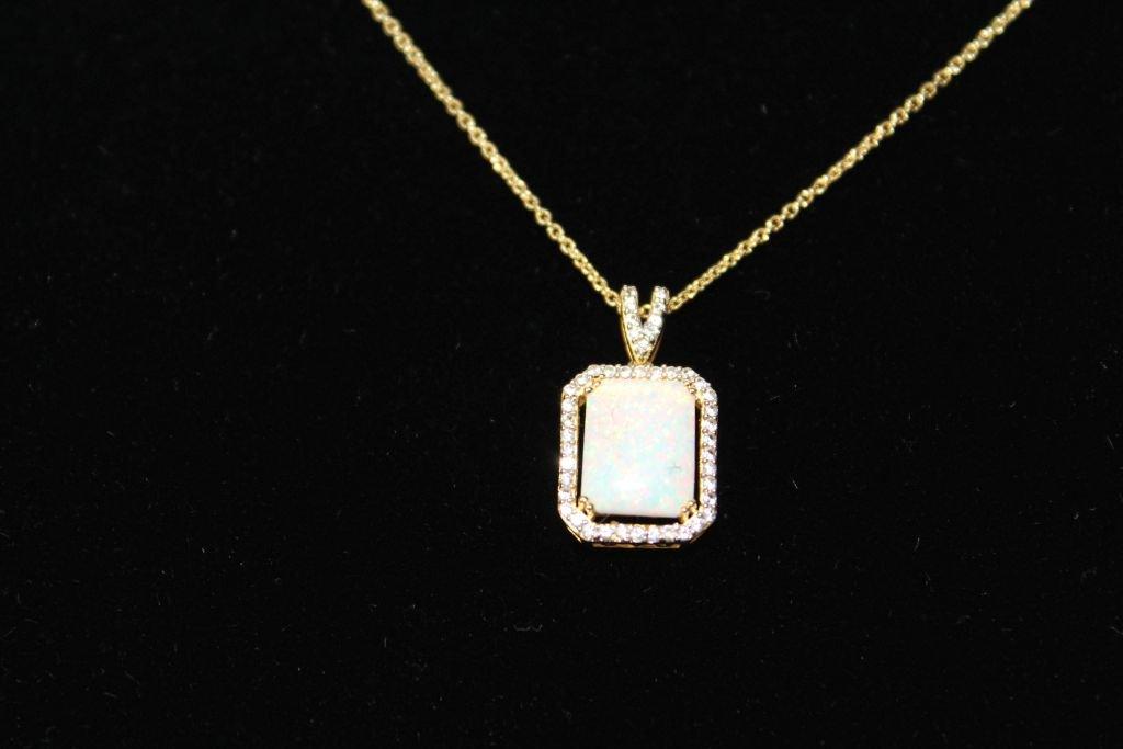 3ct Opal Necklace