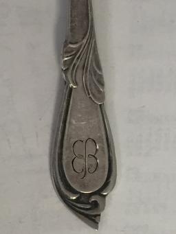 Eva Braun Butterfly Monogram Dinner Fork