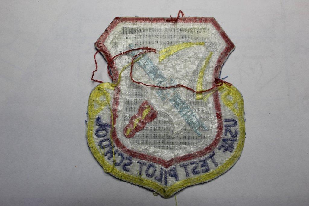Vintage Test pilot School Uniform Patch