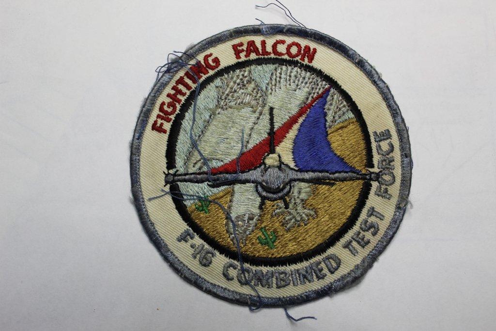 Vintage F-16 Fighting Falcon Combined Test Force Patch