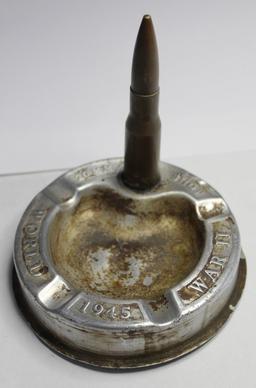 WWII Trench Art Ashtray