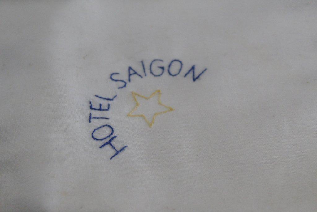 Hotel Saigon Hand Stitched Pillowcase