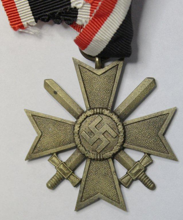 War Merit Cross 2nd Class w/Swords Badge w/Ribbon