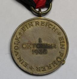 German Nazi Commemorative Medal of 1st October