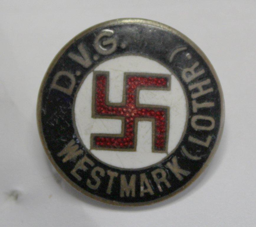 WWII Nazi DVG Badge