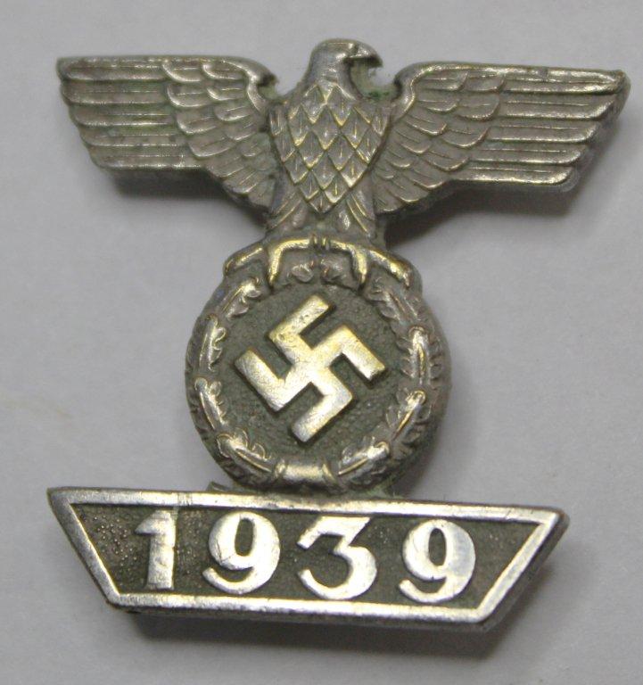 German Nazi 1939 Iron Cross 1st & 2nd Clas Lapel Pin