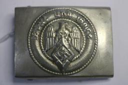 German Nazi HJ Hitler Youth Members Belt Buckle