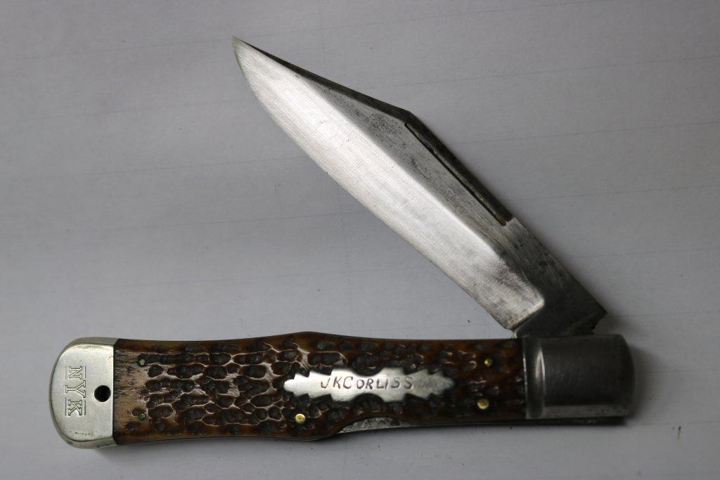 New York Co. Walden Coke Bottle Pocketknife