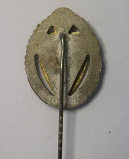 German WWII 25 Year Veteran Stick Pin