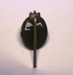 German WWII Tank Badge Stick Pin