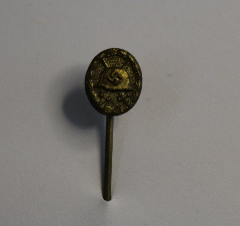 German WWII Wound Badge Stick Pin