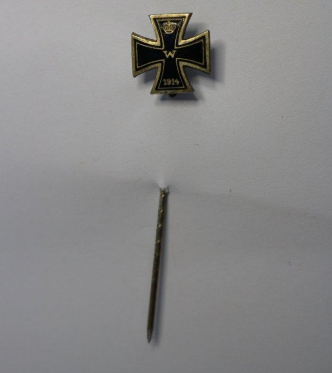 German WWI Imperial Iron Cross Stick Pin