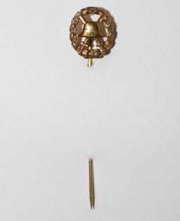 German 1918 Gold Wound Stick Pin