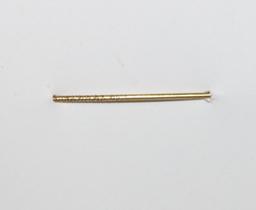 German 1918 Gold Wound Stick Pin