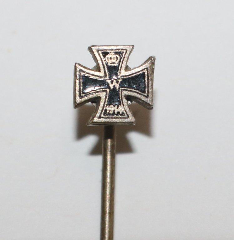 German WWI Prussian 2nd Class Iron Cross Stick Pin