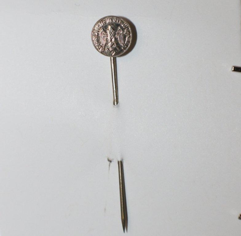 German WWII 4 Year Long Service Stick Pin