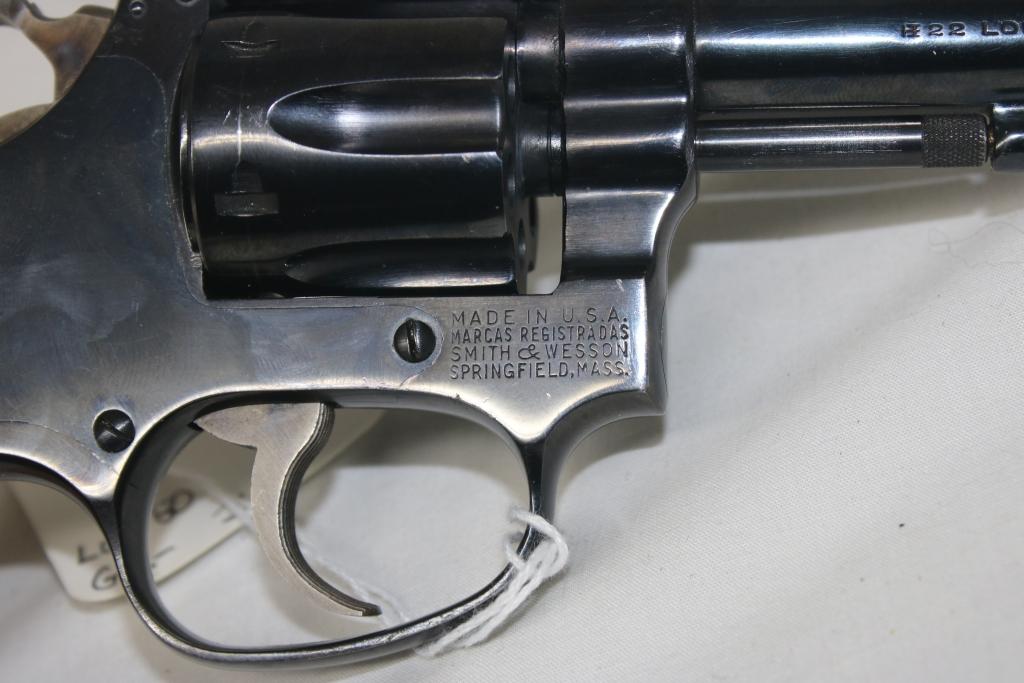 Smith & Wesson Model 34 Revolver, 22 LR