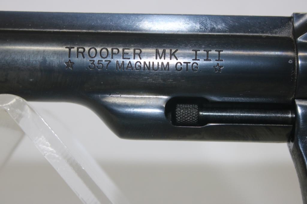 Colt Trooper MK III Revolver, 357 Mag.